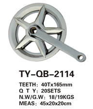 Chainwheel & Crank TY-QB-2114